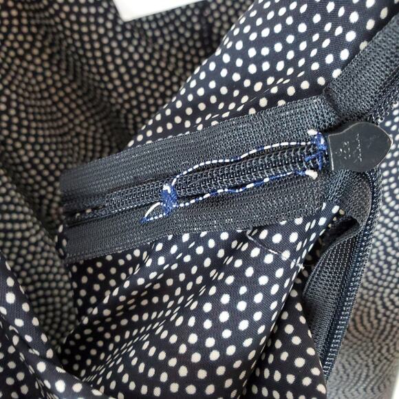 Equipment Climmie Skirt Eclipse Ruffle Midi Polka Dots Draped Split Boho Size XL - Picture 12 of 16